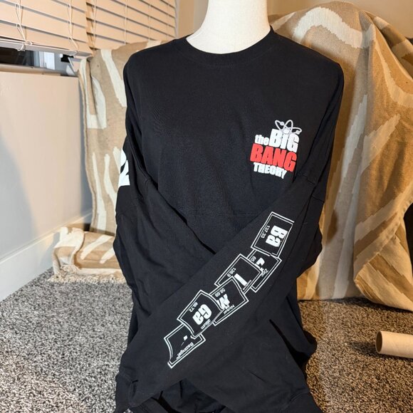 The Big Bang Theory Spirit Jersey Long Sleeve | Unisex Medium | Universal Studio - Picture 3 of 9